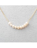 Collier en Or perles d'eau douce.